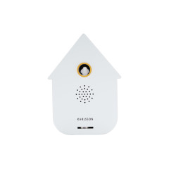 Nástenné kukučkové hodiny Modern Cuckoo Karlsson KA6095WH, 12cm